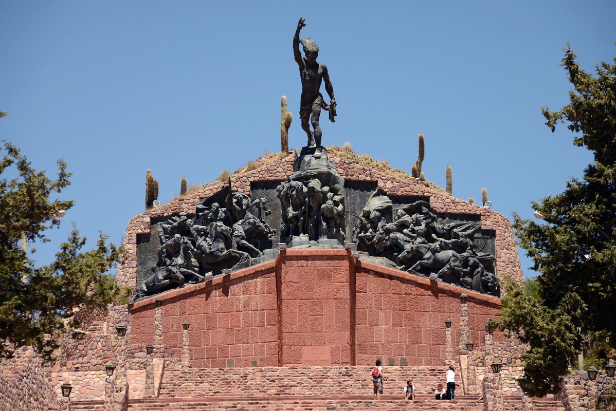 40 Monument to the Independence Heroes Monumento a los Heroes de la Independencia By Ernesto Soto Avendamo In Humahuaca In Quebrada De Humahuaca